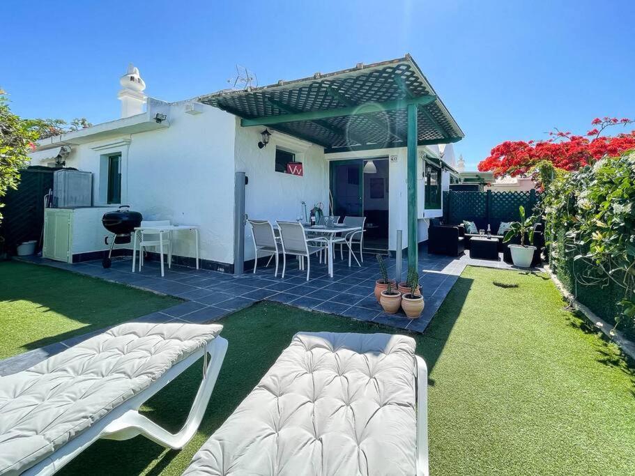 Cozy & Modern Bungalow W/Private Garden Bbq+Wifi Maspalomas  Ngoại thất bức ảnh