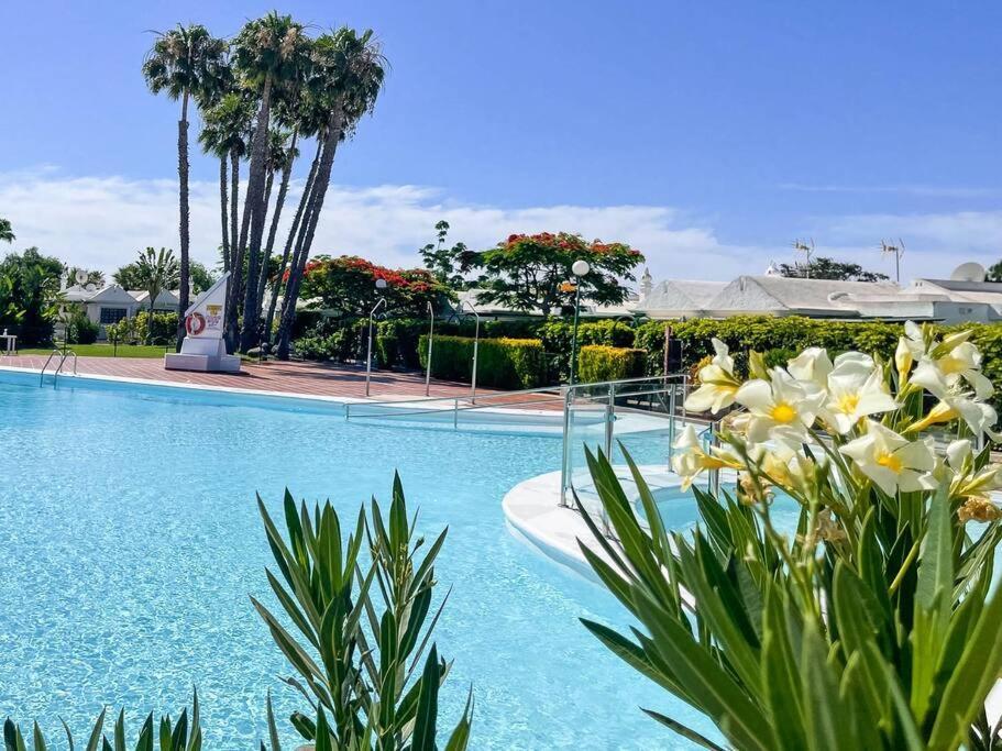 Cozy & Modern Bungalow W/Private Garden Bbq+Wifi Maspalomas  Ngoại thất bức ảnh